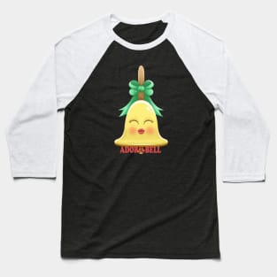 Adorabell cute Christmas bell Baseball T-Shirt